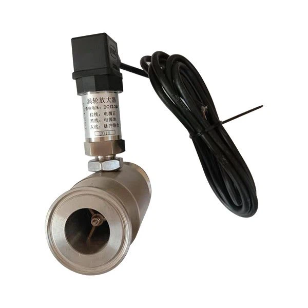 Clamp Connection Pulse Turbine Flow Meter